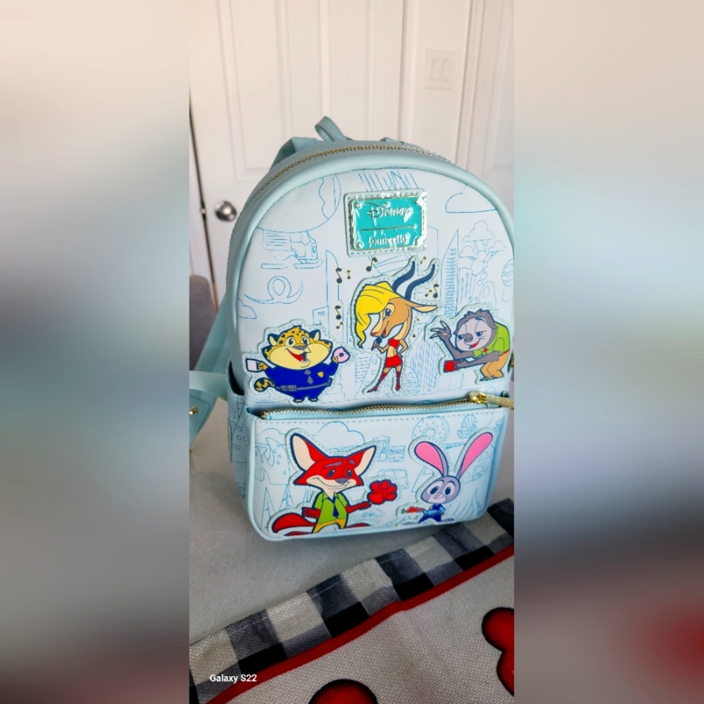 NWT LOUNGEFLY BACKPACK ZOOTOPIA
